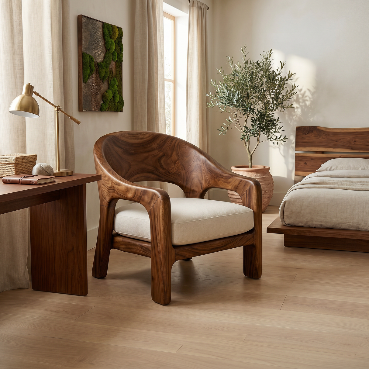 European Contemporary Lounge Chair Luxury Bedroom