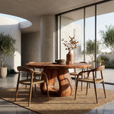 Contemporary Wooden Dining Table For Dining Area