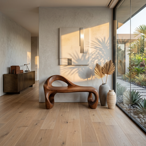 Contemporary Knot Form Bench For Hallway Interior Area