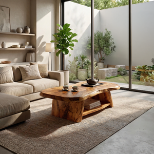 Modern Solid Wood Coffee Table For Living Roomdecor And Interior Design