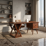 Minimalist Executive Desk Creative Office