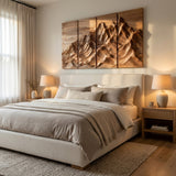 Minimalist Natural Wood Wall Art Set For Home Decor