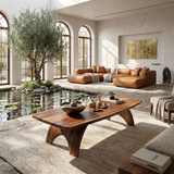 Sculptural Storage Coffee Table For Contemporary Lounge