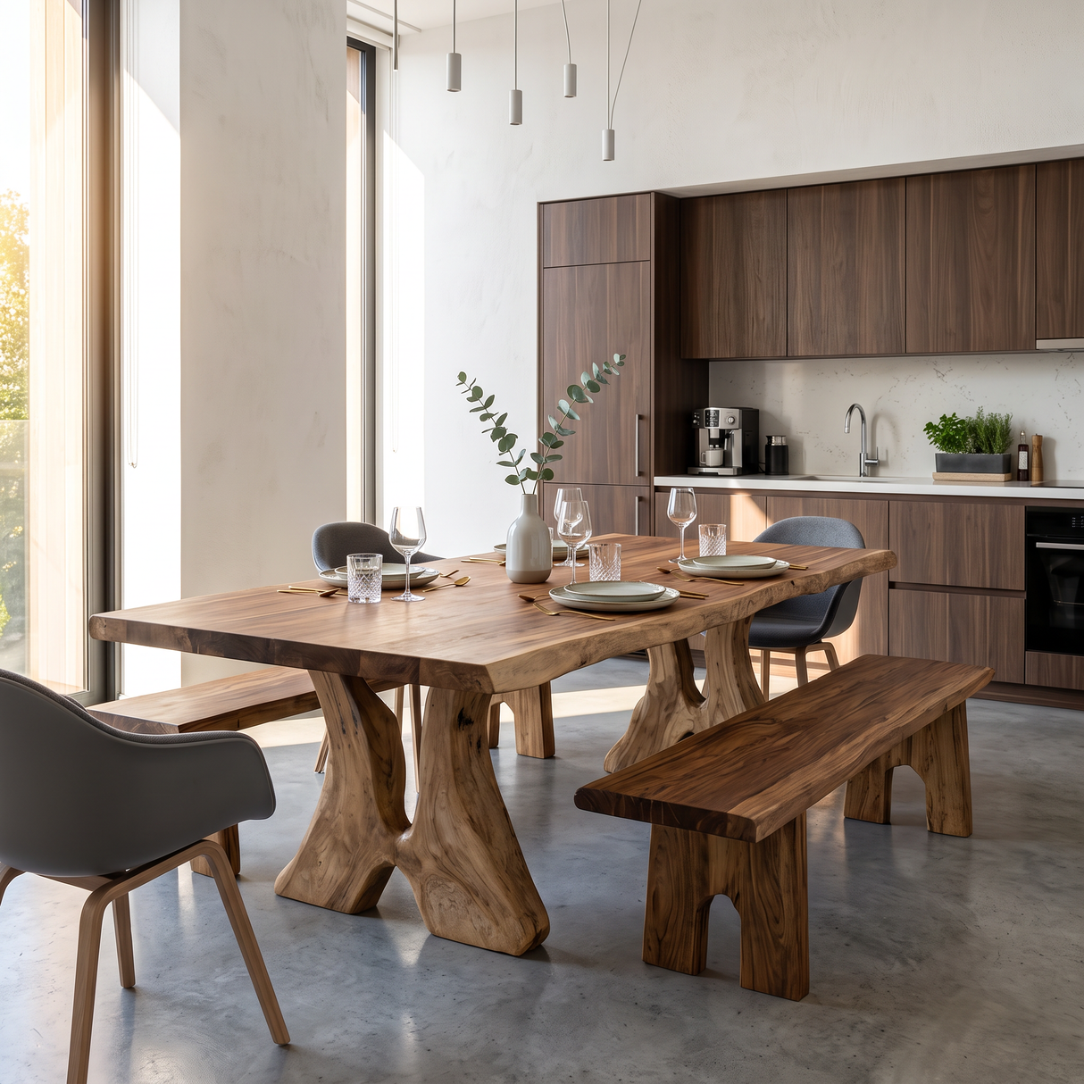 Farmhouse Dining Table For Vintage Furniture Look