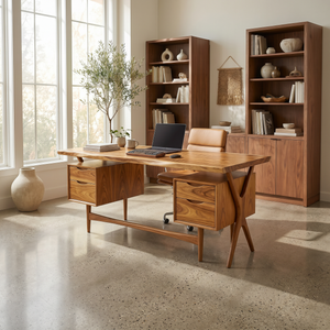 Organic Corner Executive Desk Home Office