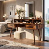 Elegant Vanity Table Bedroom Dressing Area Personal Beauty Space