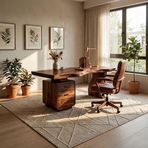 Contemporary Home Office Desk For Artistic Living Room