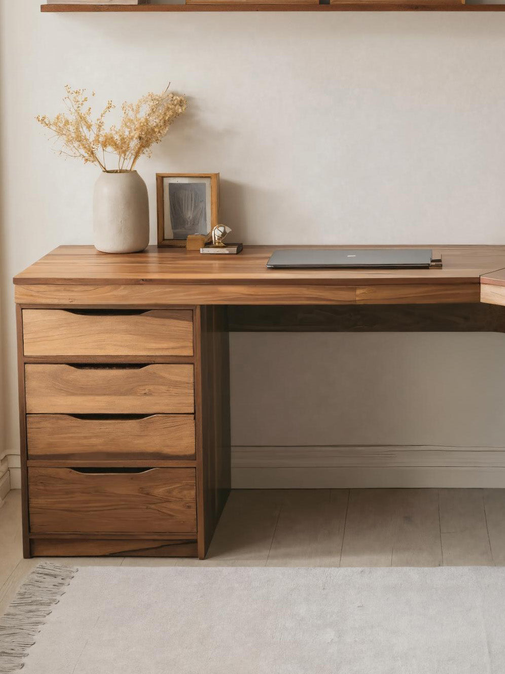 Modern L Shaped Desk For Workstation Or Office