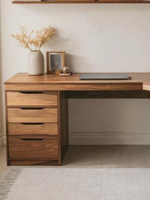 Modern L Shaped Desk For Workstation Or Office