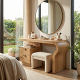 Minimalist Vanity Table Walk In Closet Makeup Area Personal Space