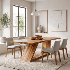 Organic Modern Dining Table For Dining Room
