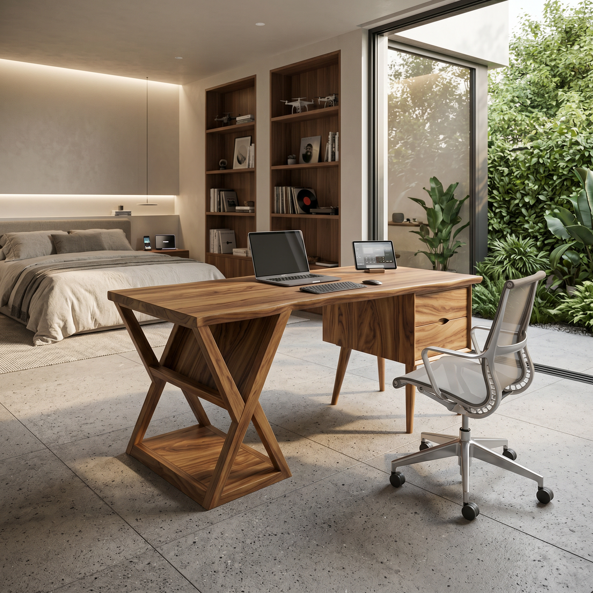 Minimalist Executive Desk Creative Office