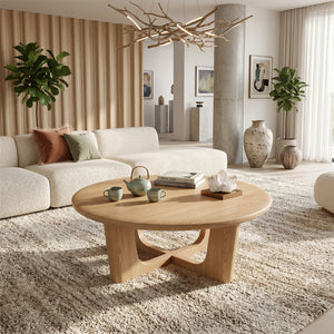 Modern Handcrafted Live Edge Low Table For Living Room Furniture Decor