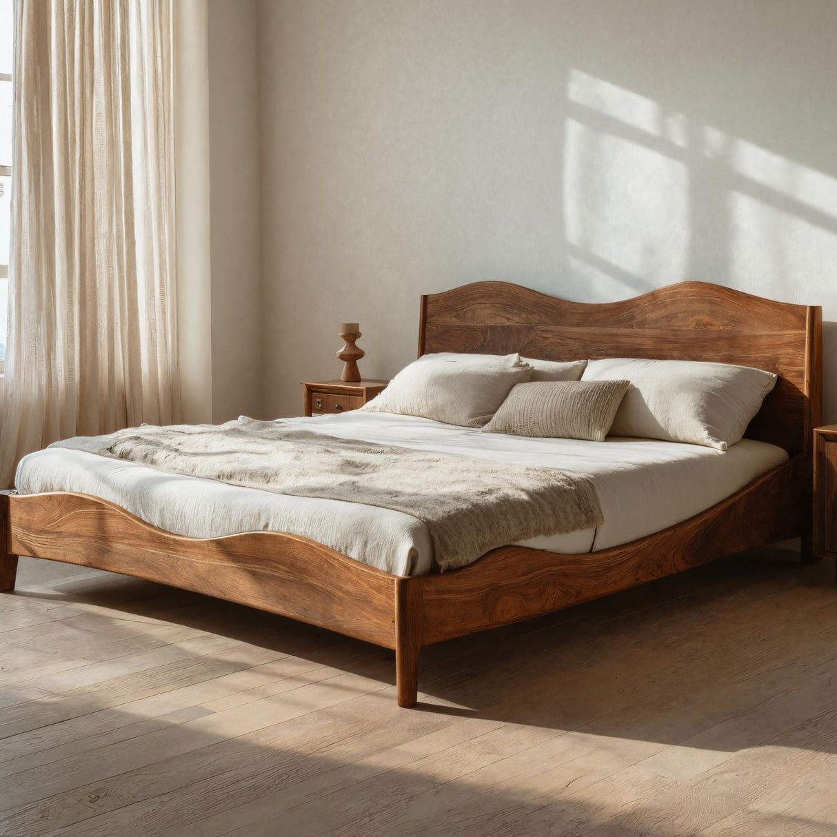 Luxury Set Headboard And Bed Frame For Bedroom