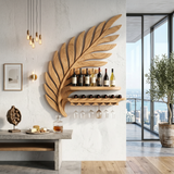 Industrial Wall Wine Rack For Loft Interior