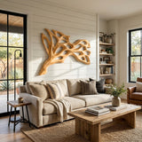 Contemporary Natural Wood Wall Art For Modern Home