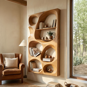 Modern Shelving Unit For Office Storage Setup