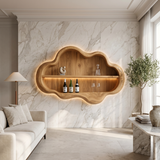 Mid Century Display Wine Rack For Home Bar