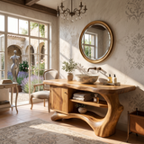 Contemporary Floating Vanity For Small Bathroom Space