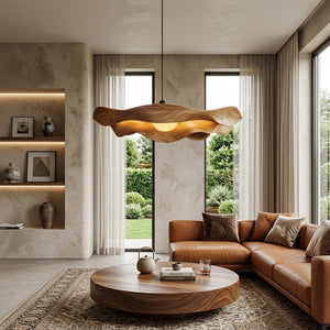 Modern Sculptural Pendant Light For Living Room