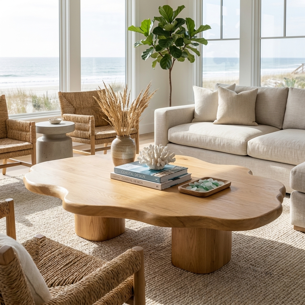 Modern Wooden Coffee Table For Contemporary Interior
