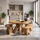 Rustic Kitchen Table For Warm Farmhouse Vibes
