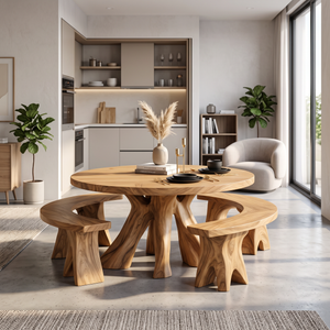 Rustic Kitchen Table For Warm Farmhouse Vibes
