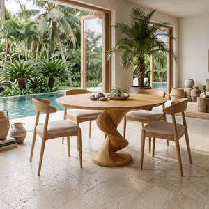 Modern Round Dining Table For Contemporary Dining Space