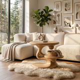 Contemporary Floating Side Table Mountain Retreat