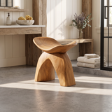Farmhouse Bath Seat For Cozy Bathroom Furniture Decor