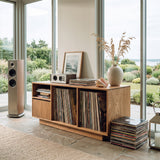 Contemporary Turntable Record Cabinet For Living Room