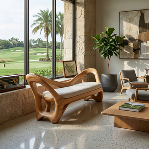 Modern Accent Bench Reading Nook