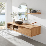 Scandinavian Bathroom Storage Cabinet Family Bathroom
