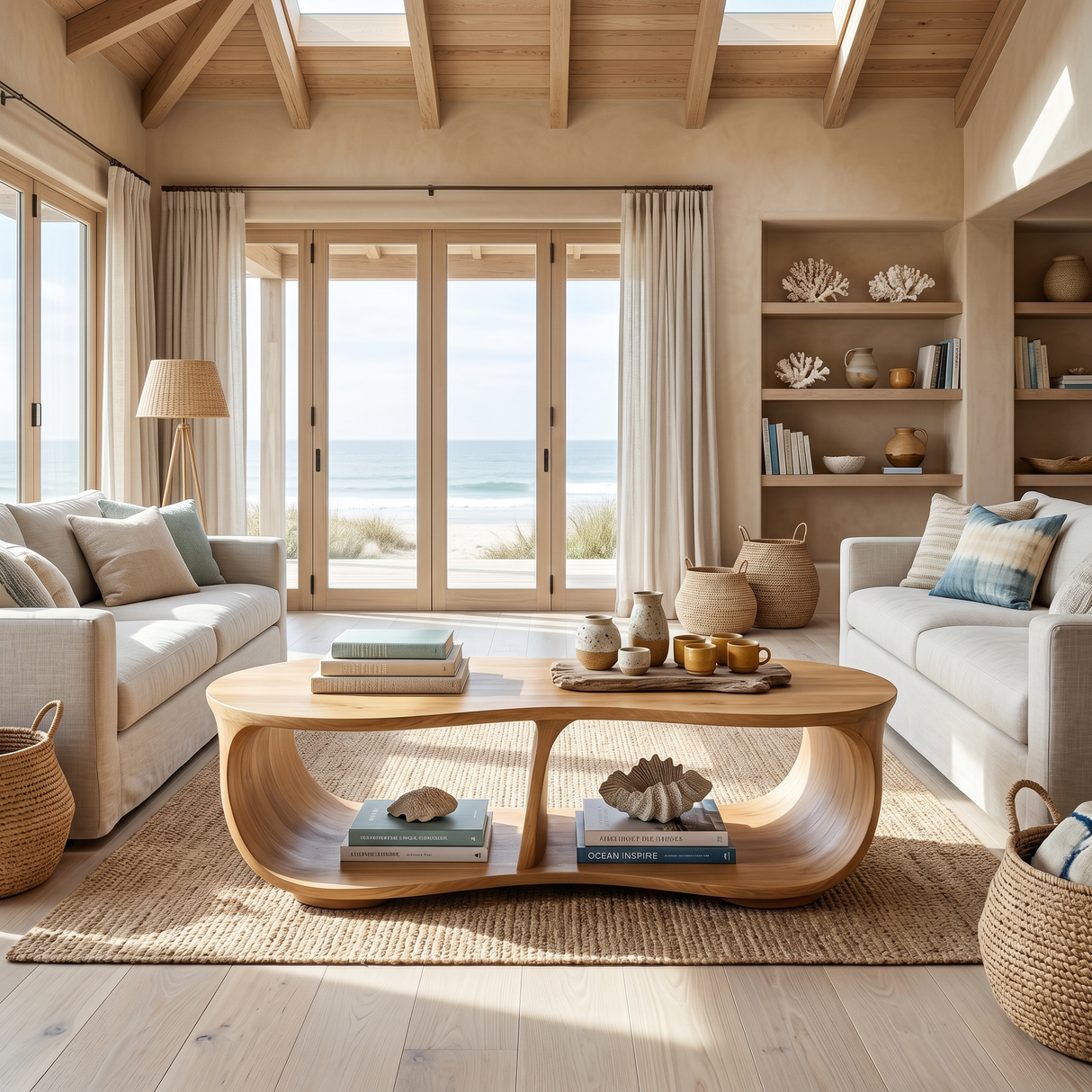 Handcrafted Solid Wood Table For Cozy Interiors