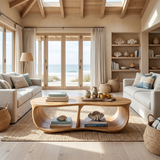 Handcrafted Solid Wood Table For Cozy Interiors