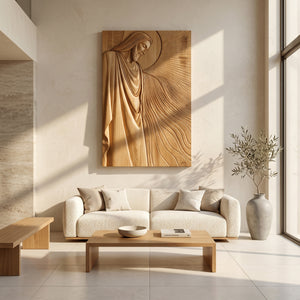 Organic Modern Sacred Wall Art For Living Room