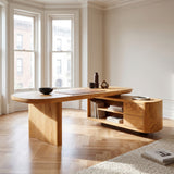 Modern L-Shaped Desk For Contemporary Home Office