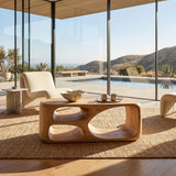 Contemporary Coffee Table With Built In Storage For Living Room