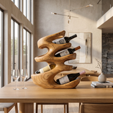 Farmhouse Wine Holder For Cozy Dining Room