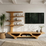 Organic Modern Tree Shape TV Stand For Living Room