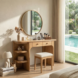 Rustic Dressing Table Personal Beauty Space Makeup Area