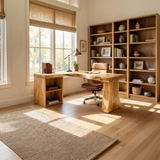 Modern L Shaped Desk For Seamless Corner Workspace