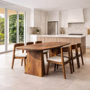 Minimal Architectural Dining Table For Dining Room