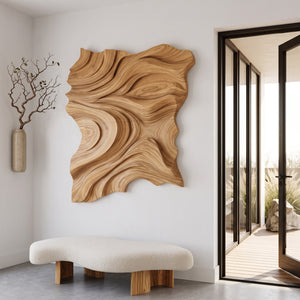 Modern Abstract Wall Sculpture For Living Room Decor