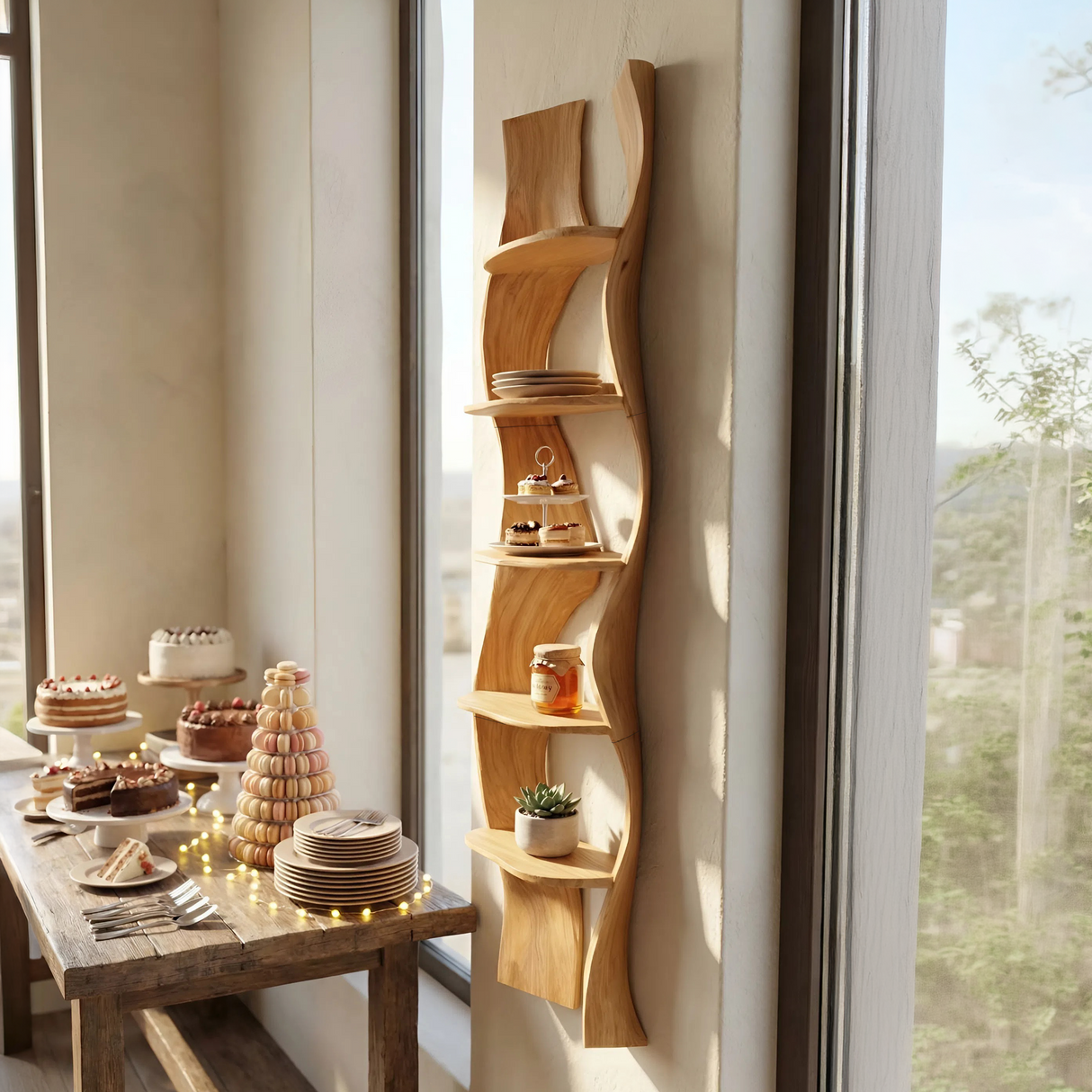 Minimalist Wall Shelf For Bathroom Space Saving