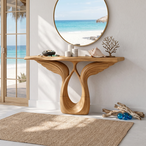 Luxury Winged Console Table Designer Residence