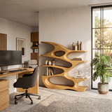 Contemporary Standing Shelf For Living Room Or Studio