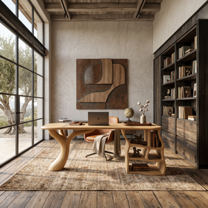 Artistic Sculptural Writing Desk Home Office Bedroom