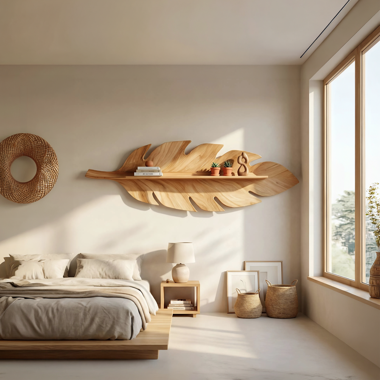 Minimalist Shelving Unit For Study Room Display