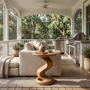 Minimalist Flow Side Table Elegant Living Room